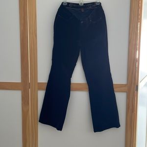 Christopher Blue Suade pants size 8